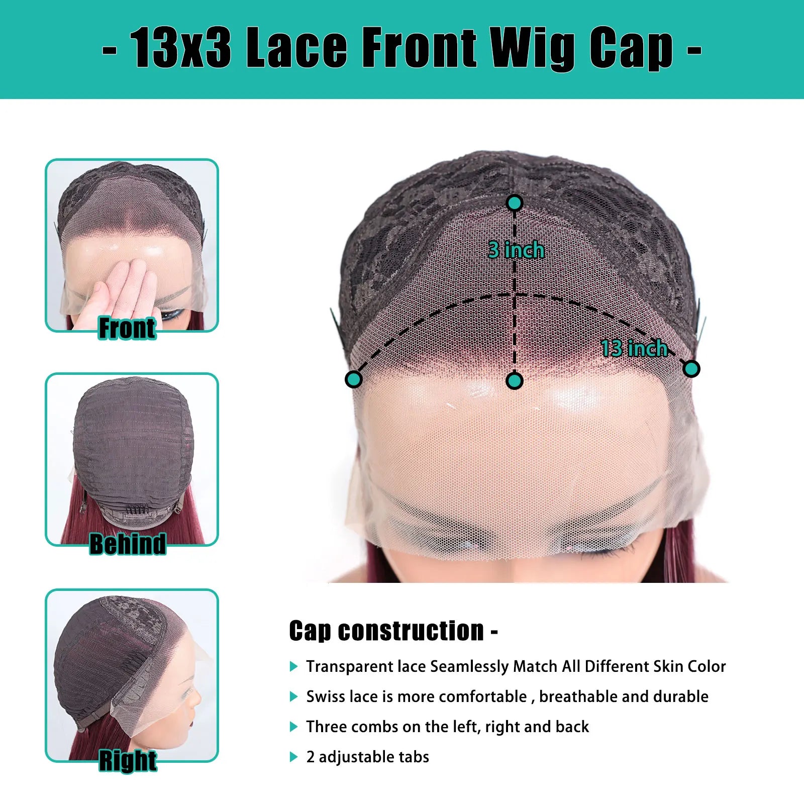 Ombre Blue Colored Lace Front Wigs for Women Cosplay Silver Grey Colored Wig Straight Synthetic Transparent Lace Wig